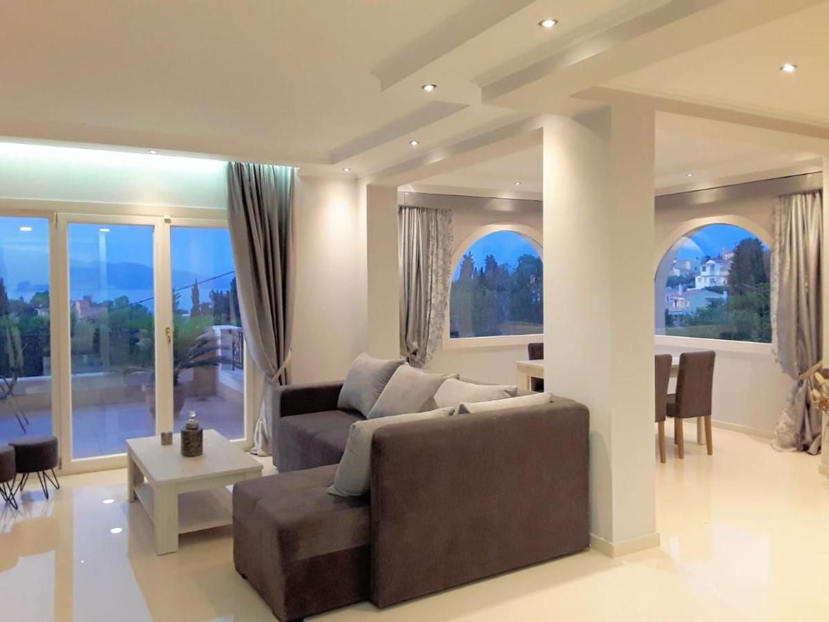 Sunshine Home 3 With Sea View Alepou ภายนอก รูปภาพ