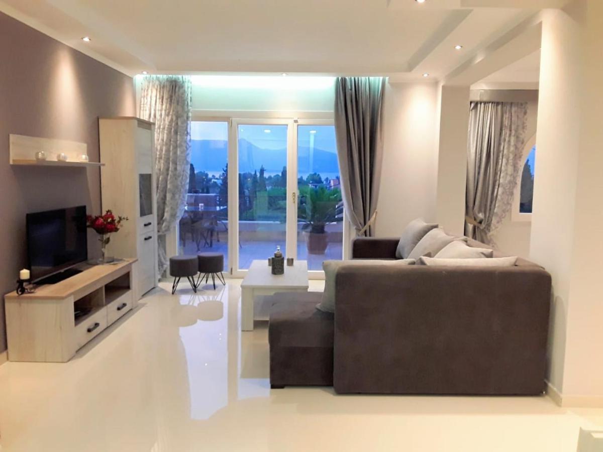 Sunshine Home 3 With Sea View Alepou ภายนอก รูปภาพ