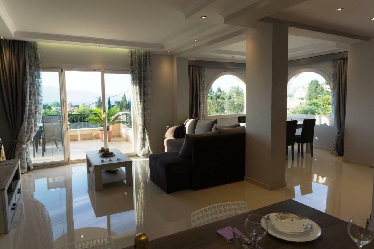 Sunshine Home 3 With Sea View Alepou ภายนอก รูปภาพ
