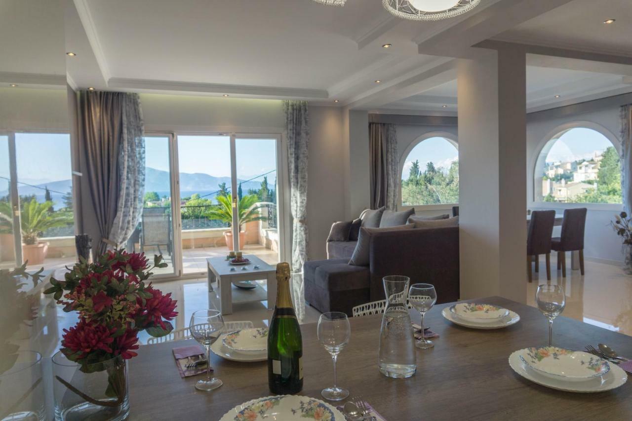 Sunshine Home 3 With Sea View Alepou ภายนอก รูปภาพ